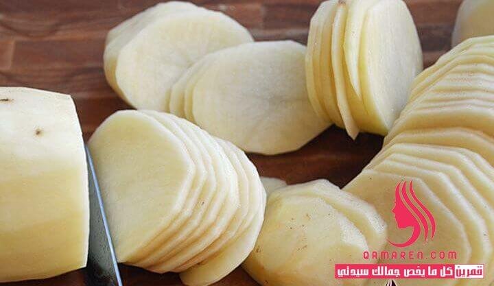 قناع البطاطس والليمون للتخلص من البقع الداكنة
