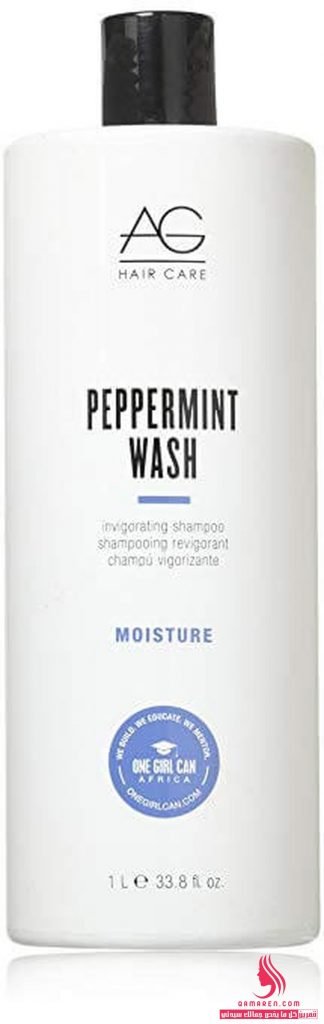  AG Hair Moisture Peppermint Wash Invigorating Shampoo شامبو برائحة النعناع للشعر الدهني