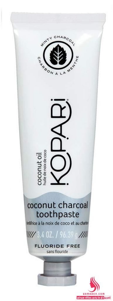Kopari Coconut Charcoal Toothpaste معجون كوباري لتفتيح الأسنان