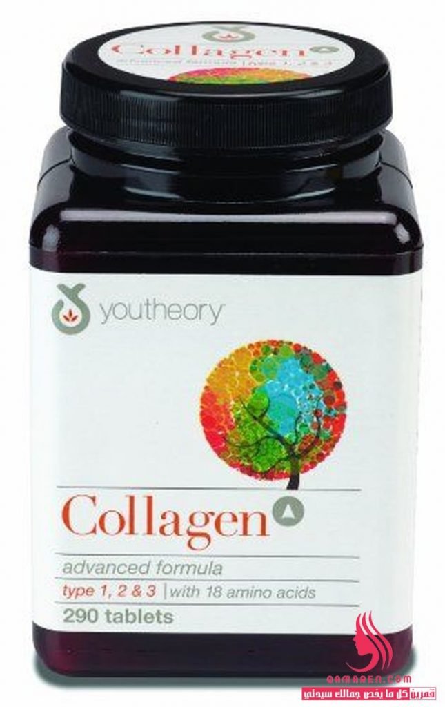 حبوب بالكولاجين لكثافة الشعر Youtheory Collagen Advanced Formula