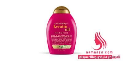 OGX Anti-Breakage Keratin Oil Shampoo شامبو او جي اكس بالكيراتين لتغذية الشعر