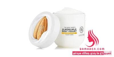 Almond Milk Body Yogurt زبادي مرطب للجسم بحليب اللوز من بودي شوب