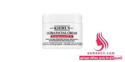 Kiehl’s Ultra Facial Cream SPF 30 من أفضل الكريمات مرطبة للوجه كيهلز مع عامل حماية من الشمس